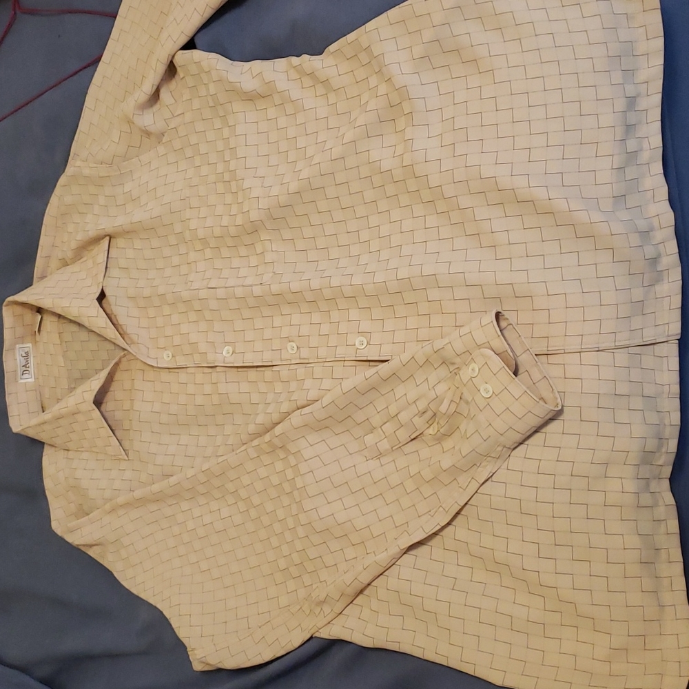 D'avila Mens Button Up XL